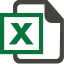 Office spreadsheet icon